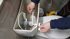 양변기 물내림 버튼 (스위치 / 레버) 교체 how to replace toilet flush button (lever)
