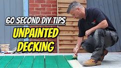 PAINT BRAND NEW DECKING LIKE A PRO! | How to Paint New Decking in 60 Seconds!