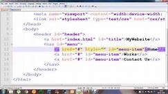 website design using html css and javascript in notepad++ YouTube