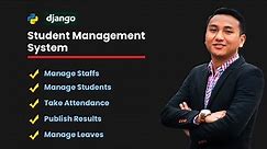Student Management System in Django (Python) - Project Demo