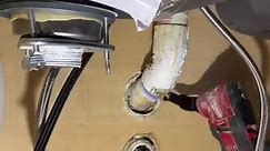 Kitchen Sink Drain Repair #plumbing | Plumb Hero