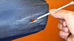 An Easy way to Fix Scratched Bumpers !!