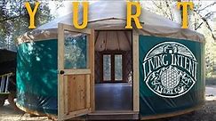 FRAME & FABRIC, Assembling a YURT | Living Intent Yurt co.