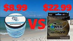 CHEAP vs EXPENSIVE Braided Fishing Line [SURPRISING RESULTS]