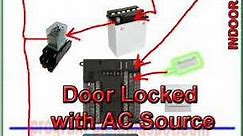 Lock Unlock Door Using PLC
