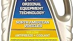 PEAK OET Extended Life Yellow 50/50 Prediluted Antifreeze/Coolant for North American Vehicles, 1 Gal.