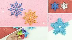 Easy Paper Snowflakes for Holiday Season