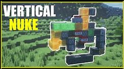 Minecraft Nuke ICBM With Vertical Takeoff