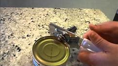 How To Use A Can Opener (Tutorial)