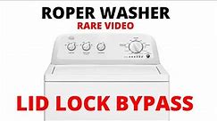 Roper Washer Lid Lock Bypass Vertical Modular Washer lid lock bypass