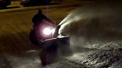 Craftsman 22HP GT Tractor snowblowing Unstoppable!