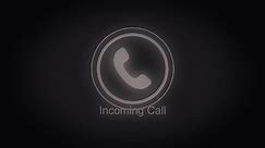 Phone ring icon animation. Incoming call. Animation Call Icon. Handmade scribble animation of a phone ringing. Animated Cell Phone Ringing