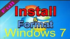 How to install Windows 7 Ultimate 32 Bit in Hindi