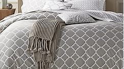Charter Club Geometric Dove 2-Pc. Comforter Set, Twin, Created for Macy's - Macy's