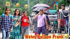 Throwing Water Balloon Prank🎈| Part-2 | Epic Reaction 🤣 | GMASSTV