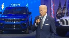 Biden announces investment in electric vehicle chargers