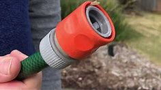 How to fit a Garden Hose End and make it stay there. Hose pipe adaptor click lock fitting