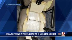 23 pounds of cocaine found in wheelchair at Charlotte-Douglas International Airport