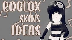 Roblox Emo skins ideas ( part 4 🖤 ! )