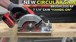 Craftsman Circular Saw Review - Brushless RP CMCS551