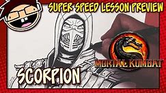 Lesson Preview: How to Draw SCORPION (Mortal Kombat X)