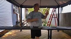 Gazebo 10x10 with a 2 foot awning