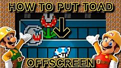 How To Off-screen With Custom Auto Scroll! - Super Mario Maker 2