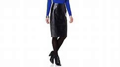 Hal Rubenstein The "Donna" Leather Skirt