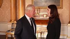 King Charles meets leaders of the realm at Buckingham Palace