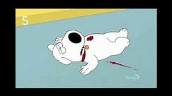 Family Guy Peter Griffin Crying Over His Brian Griffin's Dead Body