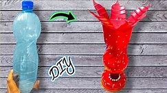 How to make Planter out of plastic bottles | Water bottle reuse ideas |DIY upcycling plastic bottles