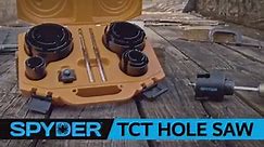 Spyder TCT Hole Saws Get The Job Done