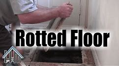 How to replace repair rotted sub floor, rotten floor. Easy! Home Mender