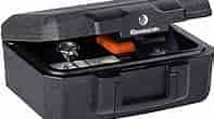 SentrySafe Fireproof Money Safe with Key Lock, Ex: 14. 3 in. W x 11. 2 in. D x 6. 1 in, Black