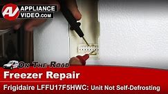 Frigidaire Freezer Repair - Not Cooling - Electronic Control