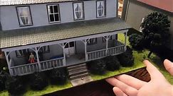 Menards train model buildings review