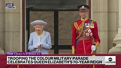 ABC News Live - Queen Elizabeth appears on the balcony of...