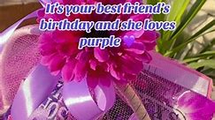 Birthday Basket 💜 #birthdaybasket #giftforher #purple #giftsandbasket #viralvideo #viraltiktok #growaccount #foryou #foryoupage