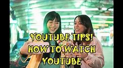 YOUTUBE TIPS! HOW TO CHANGE THE QUALITY AND SPEED OF VIDEOS YOU WATCH!