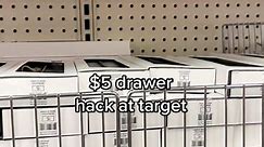 ONLY $5 😮 I grabbed these $5 drawer organizers in the @target dollar spot today & they are SO GOOD 👏🏼 Come in a 2pk — let me know what you think of these! #fyp #organizationhacks #targettok #target #targetfinds #targetmusthaves #targethaul #drawerorganization #drawerorganizer #drawerhack