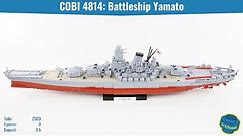 COBI 4814: Battleship Yamato - Speed Build Review