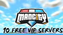 Mad City 10 Free VIP Servers