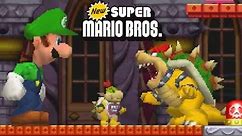 New Super Mario Bros DS - Full Game Walkthrough