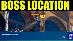 help defeat bosses Fortnite (week 3 quest guide)