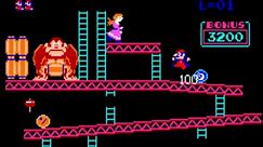 Donkey Kong 1981 - Arcade Gameplay