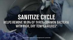 What Does the Sanitize Cycle for Maytag® Dryers Do & How Does It Work?