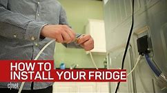 How to install and level your refrigerator (CNET How To)
