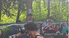 Light heavyweight muay thai in the scrapyard! #Kickboxing #fight #boxing | Steve Hagara