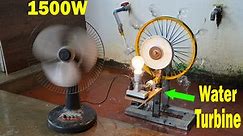 Discover The Power Of Water Build Your Own Mini Water Turbine Generator