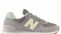 New Balance 574 trainers in slate grey | ASOS